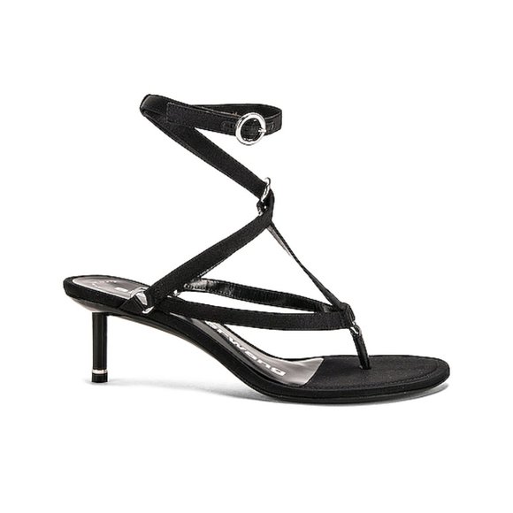 Alexander Wang Kit Satin Harness Sandals 36.5 - Picture 4 of 5